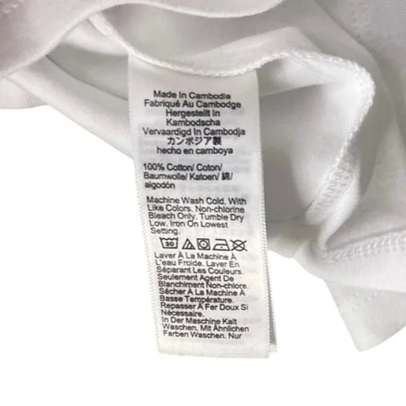 J.Crew Perfect Fit White Tee XXS NWT Slim Cotton Short Sleeve Top - Picture 4 of 6